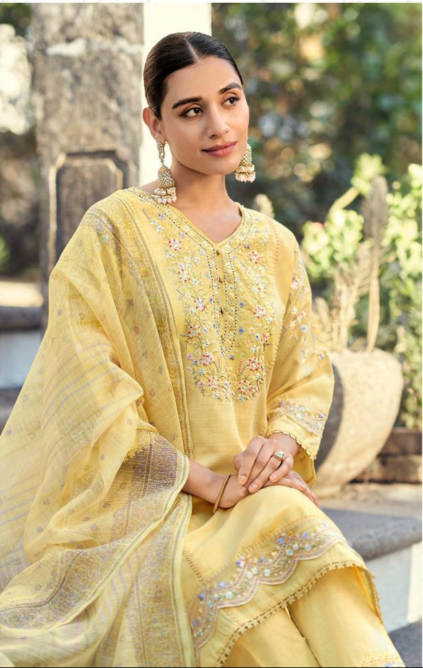 Embroidered Three-Piece Suit